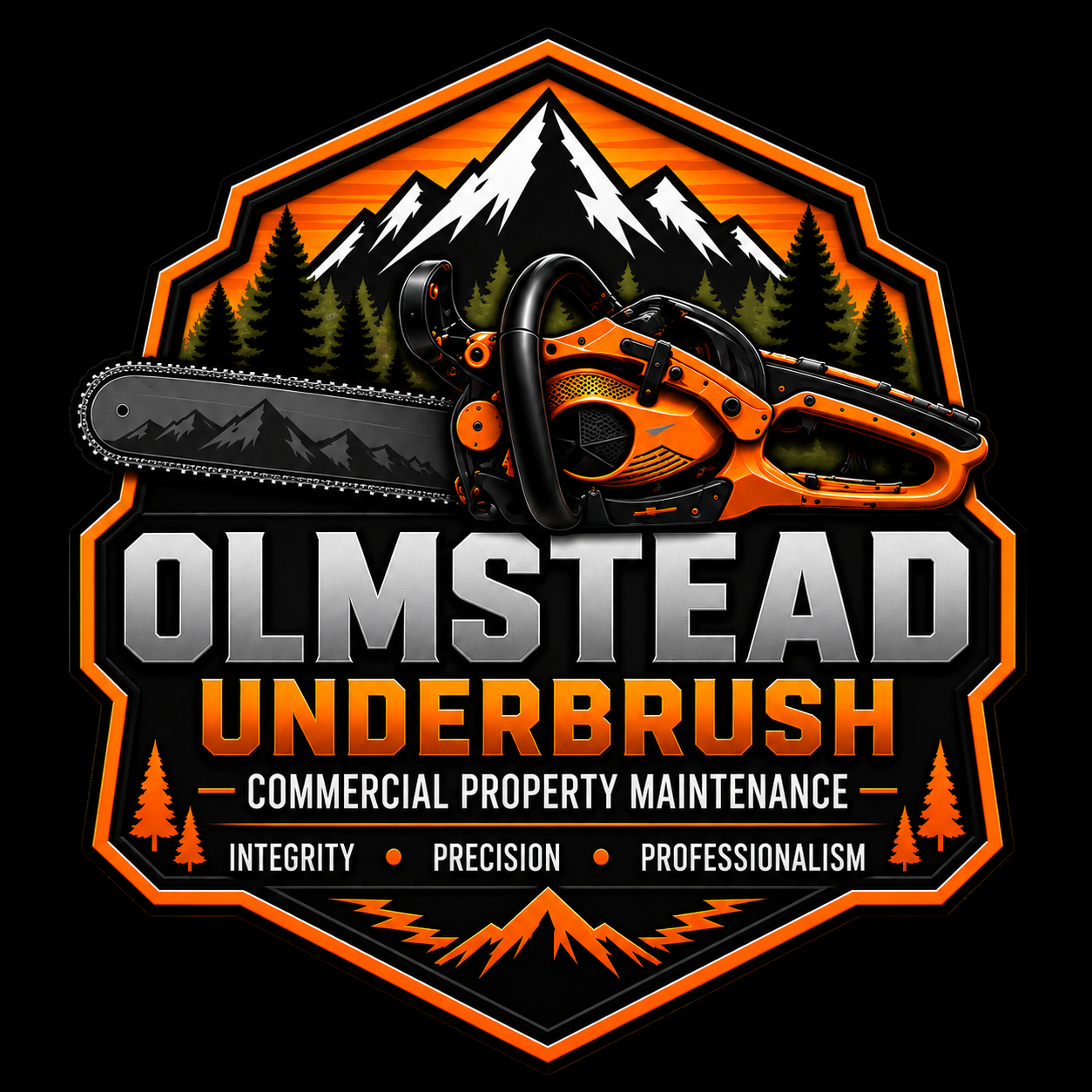 Olmstead Underbrush — Commercial Property Maintenance. Integrity, Precision, Professionalism.